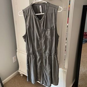 RVCA Gray Romper- Worn Once